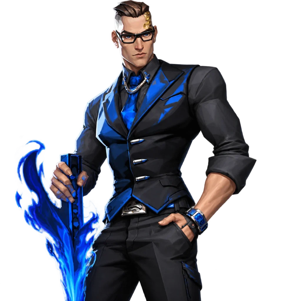 Blue-Bladed Tactical Agent